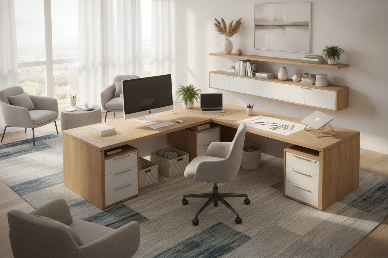 The Best Desks for Home Office Guide: Sizing Frameworks, Storage Integration, and Workspace Architecture
