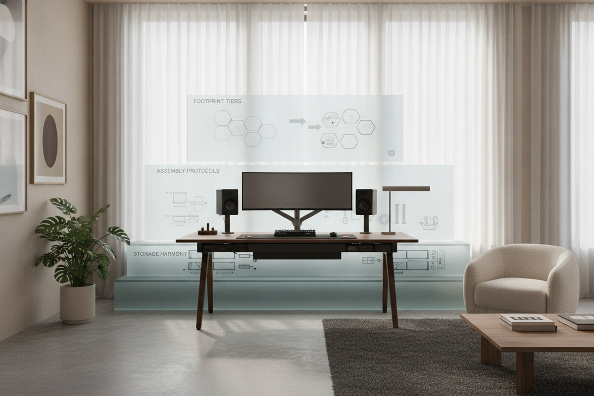 The Secretlab Desk Setup Architectural Blueprint: Footprint Tiers, Assembly Protocols, and Storage Harmony