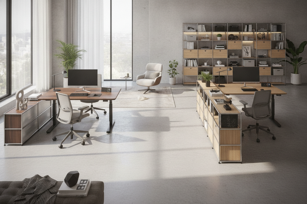 The Uplift Desk Amazon Planning Blueprint: Single Command Center vs. Dual Workstation Layouts, Dynamic Clearances, and Modular Storage Harmony