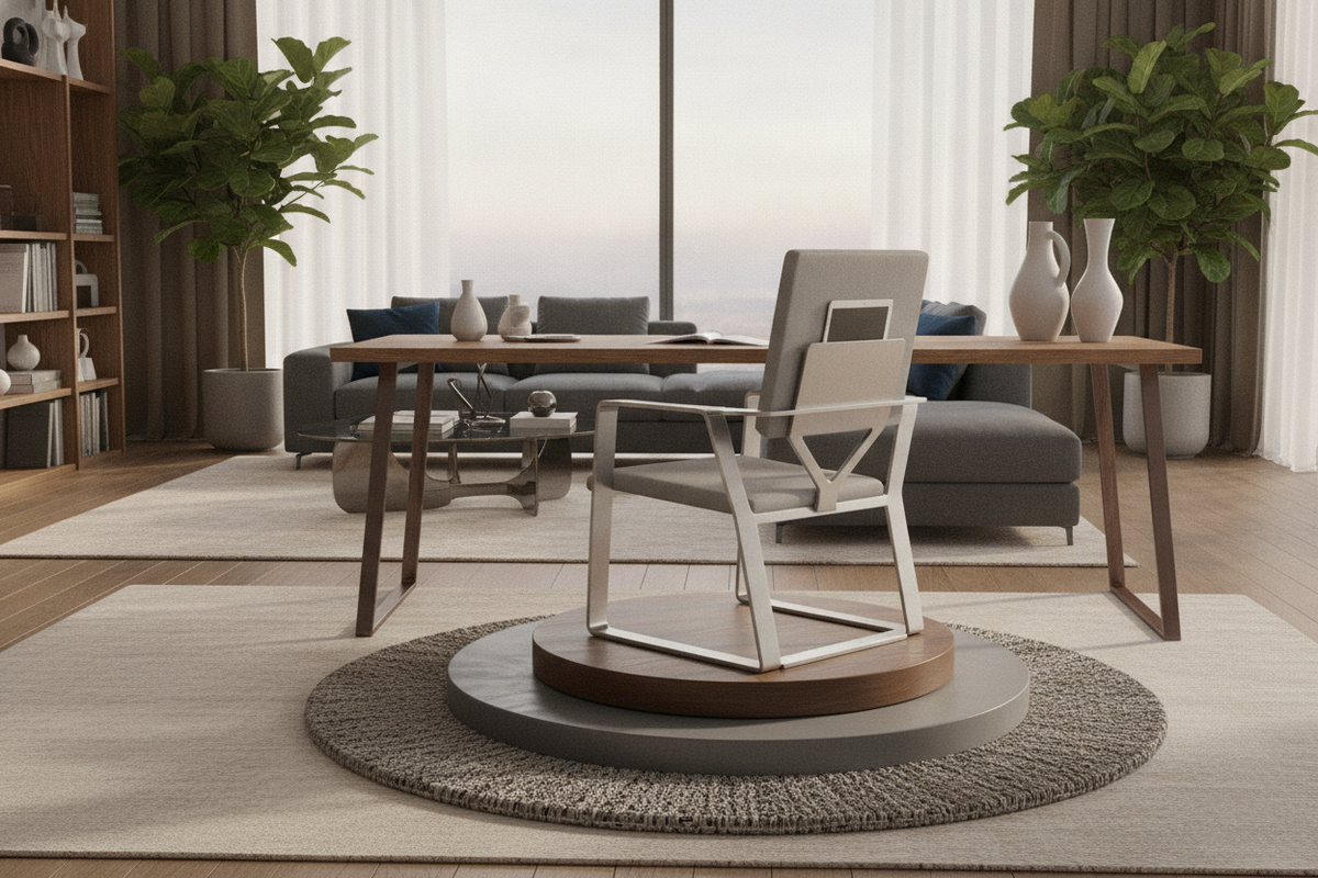 The Chair for a Desk Architectural Blueprint: Clearance Geometry, Footprint Tiers, Material Durability, and Storage Synergy