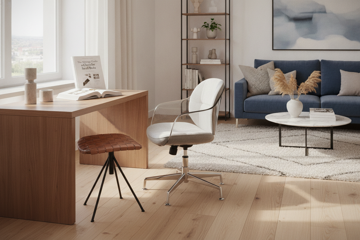 The Strategic Guide to Chairs for Small Desks: Spatial Footprints, Profile Tiers, and Room Integration
