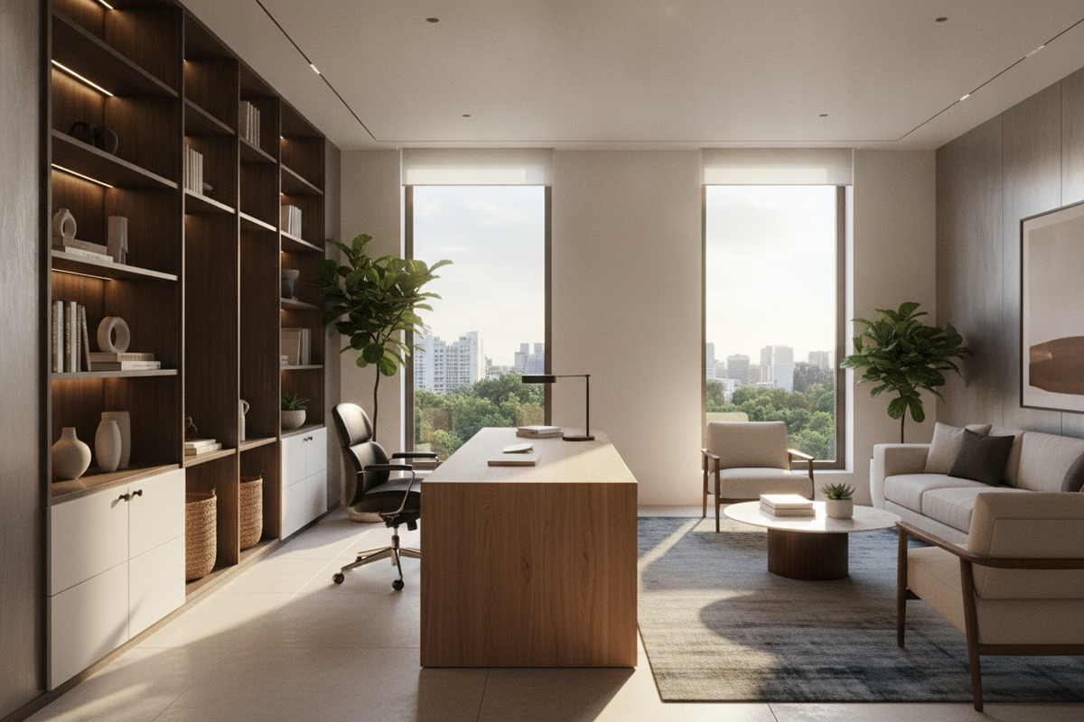 How to Create an Office Space: Spatial Geometry, Furniture Selection, Storage Zoning, and Layout Strategy