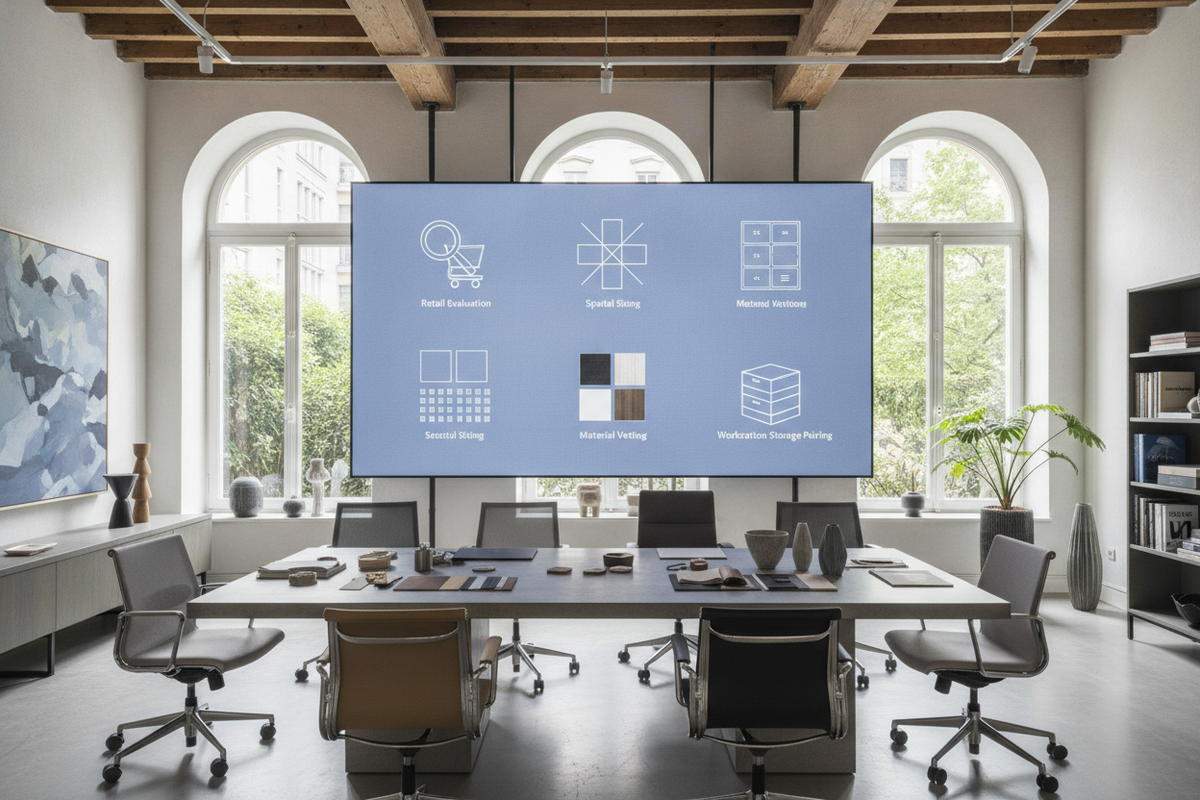 Desk Chairs Nearby Buying Blueprint: Retail Evaluation, Spatial Sizing, Material Vetting, and Workstation Storage Pairing