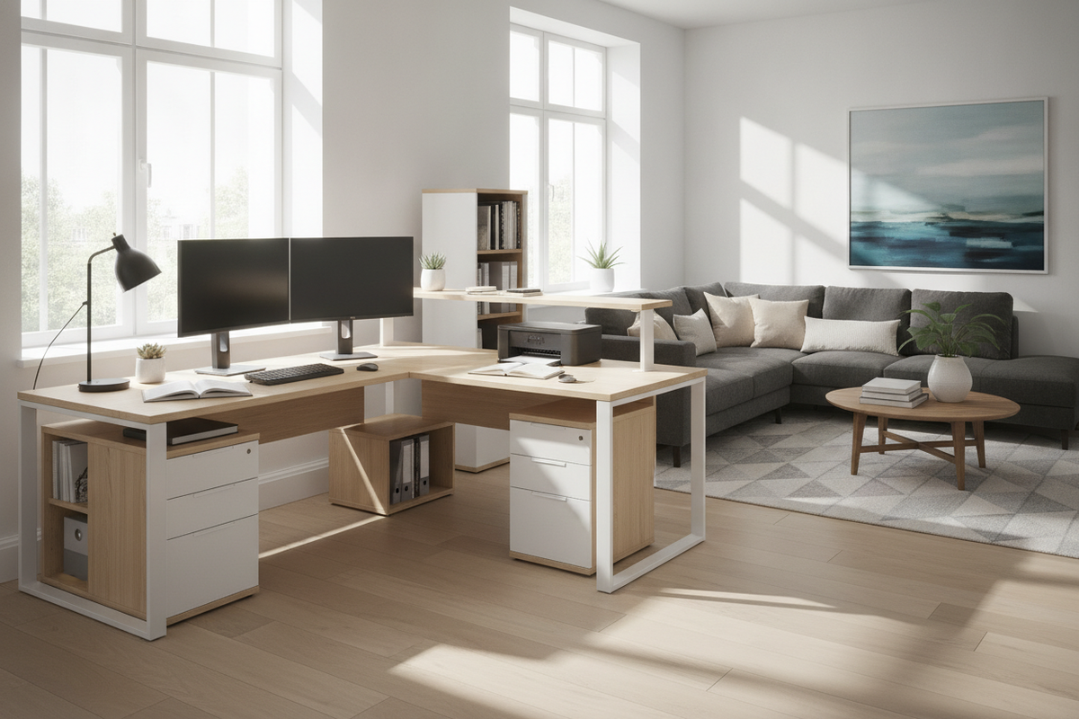 Computer Desk from IKEA Planning Blueprint: Sizing Categories, Storage Configurations, Structural Materials, and Office Layouts