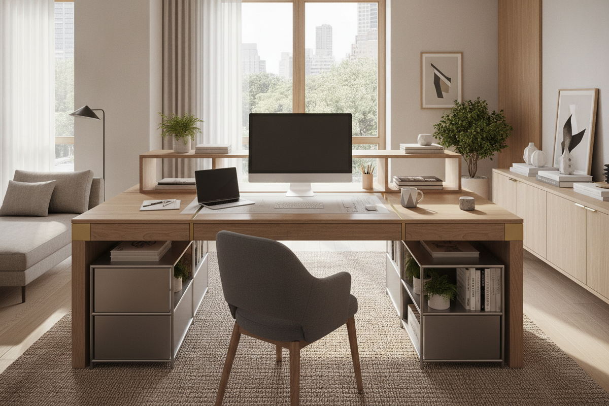 Good Home Office Desk Blueprint: Sizing Tiers, Storage Architecture, Material Dynamics, and Spatial Layouts