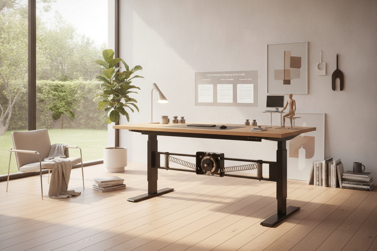 Counterbalance Standing Desk Guide: Mechanism Principles, Weight Calibration, and Workspace Setup