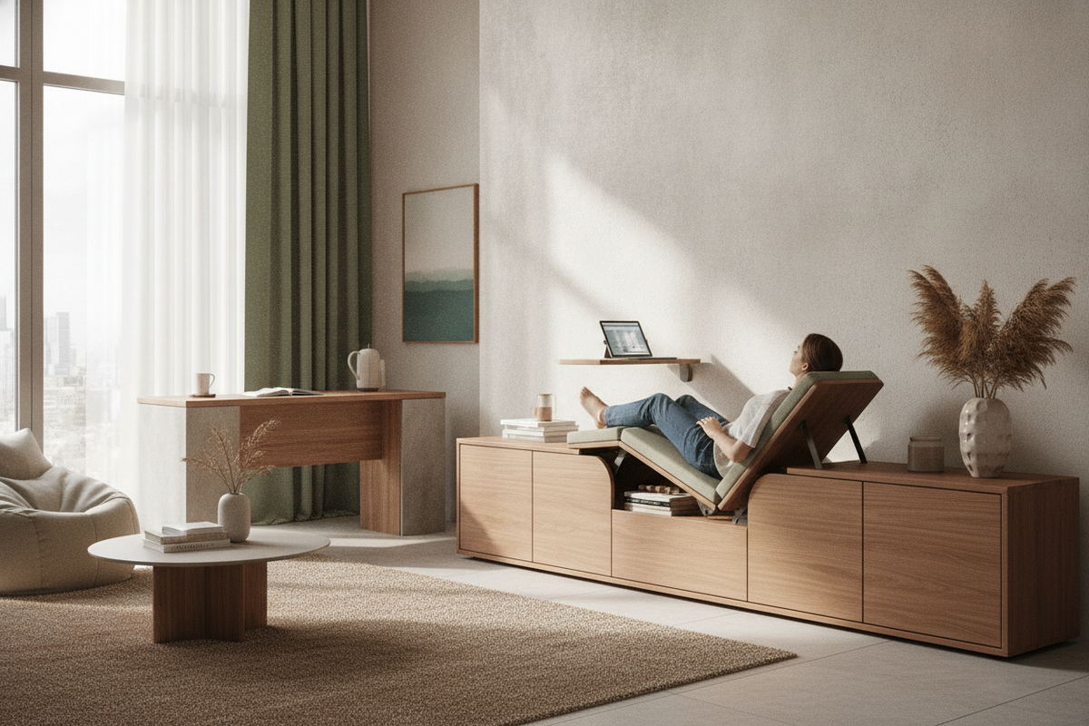 Desk That Lays Down: Spatial Requirements, Ergonomics, and Workstation Alternatives