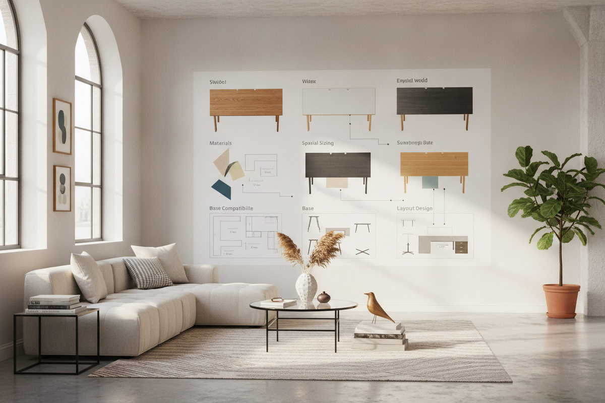 IKEA Desk Top Selection Guide: Materials, Spatial Sizing, Base Compatibility, and Layout Design