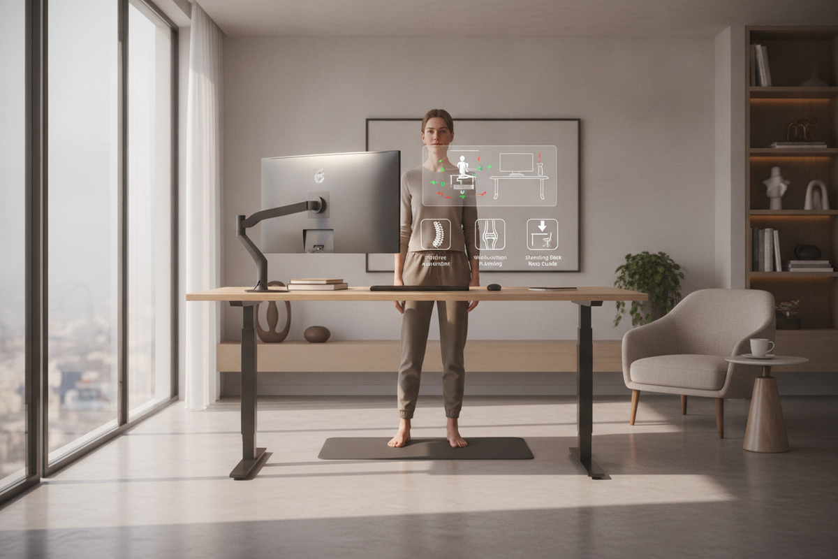 Standing Desk Knee Pain Guide: Ergonomic Setup, Posture Alignment, and Workstation Planning
