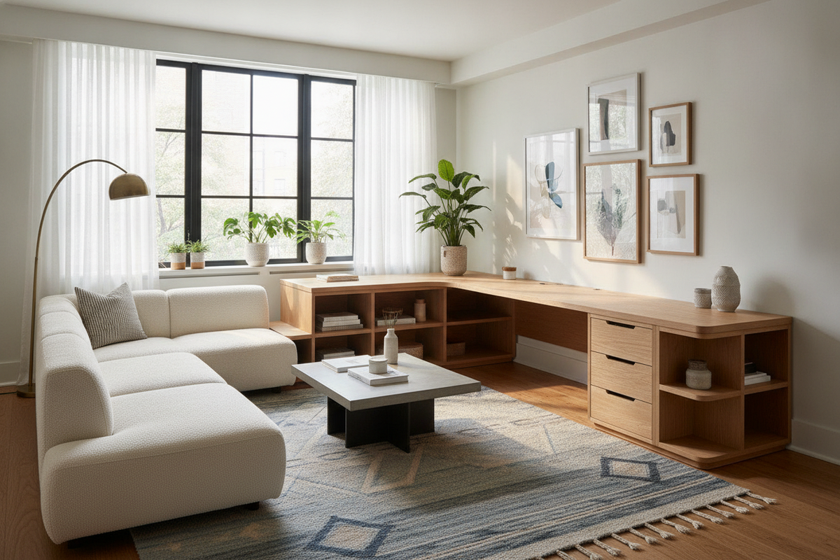 L-Shaped Desk 24 Inches Deep Guide: Surface Ergonomics, Room Fit, and Storage Architecture