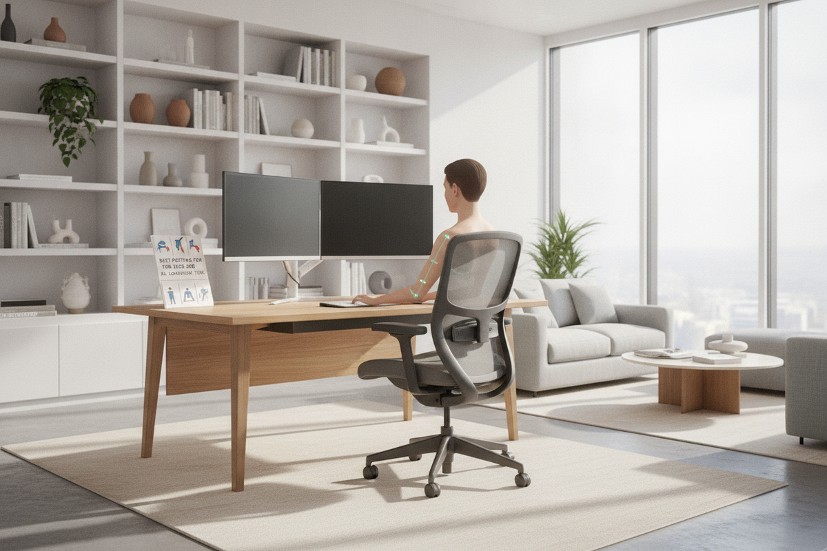 Best Posture for Desk Job: All-Day Comfort Tips