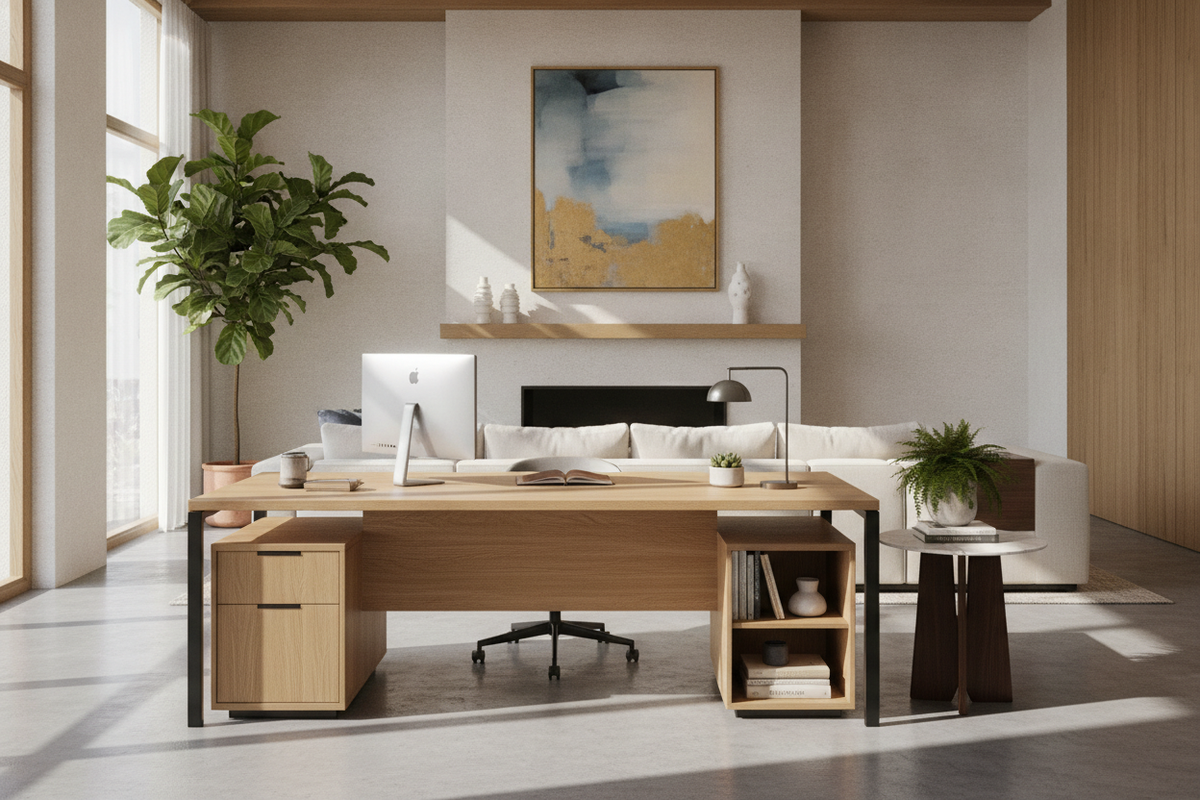 Office Desk Furniture: How to Choose Size and Storage