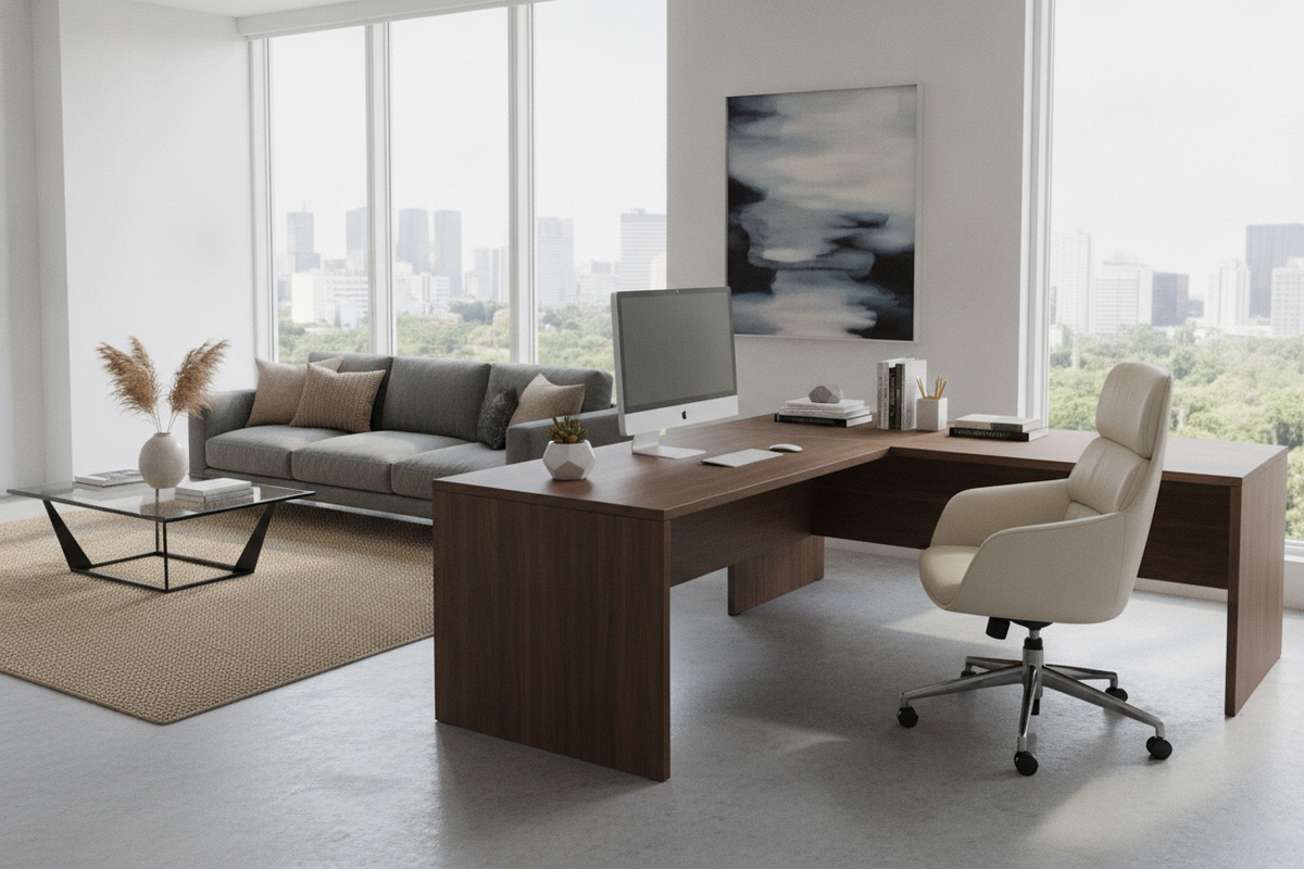 Right Handed Desk Guide: L-Shaped Office Setups