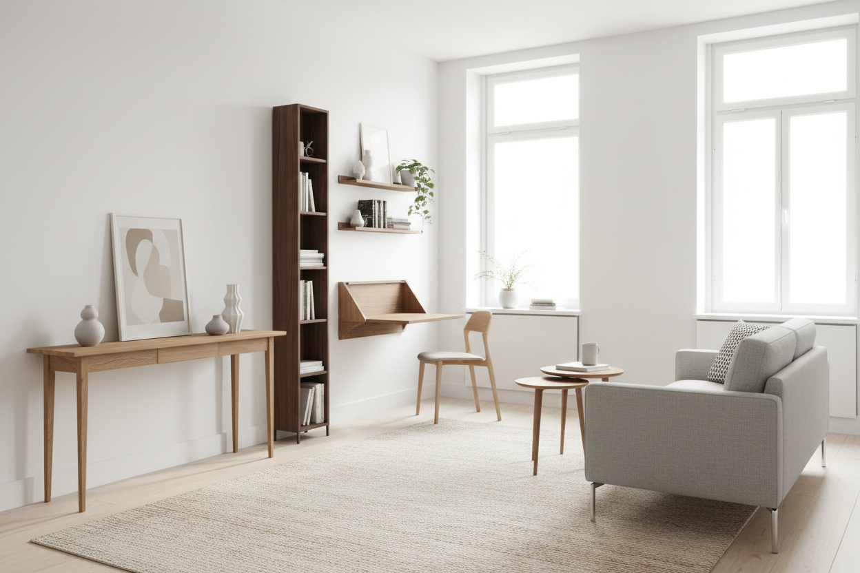 How I Finally Solved My Small Space Problem With the Right Slim Furniture