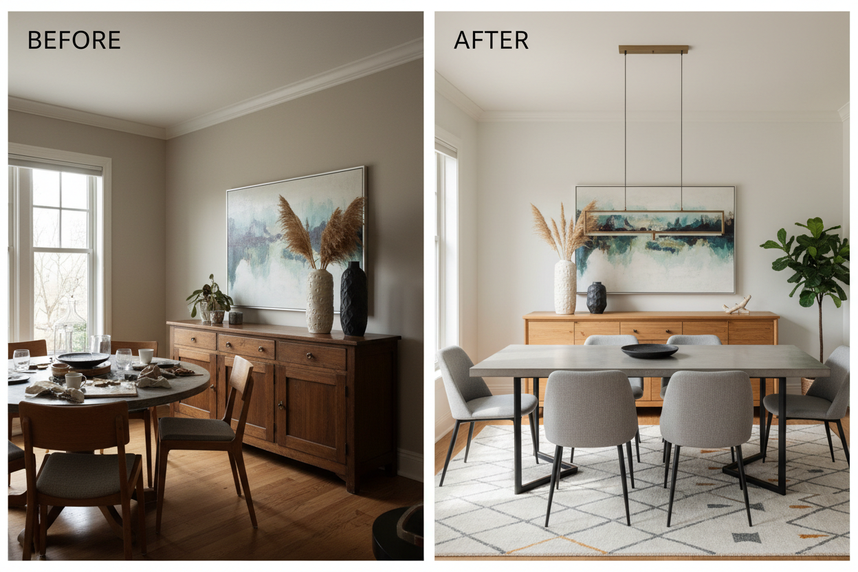 How I Transformed My Dining Room with the Perfect Modern Buffet (And You Can Too)