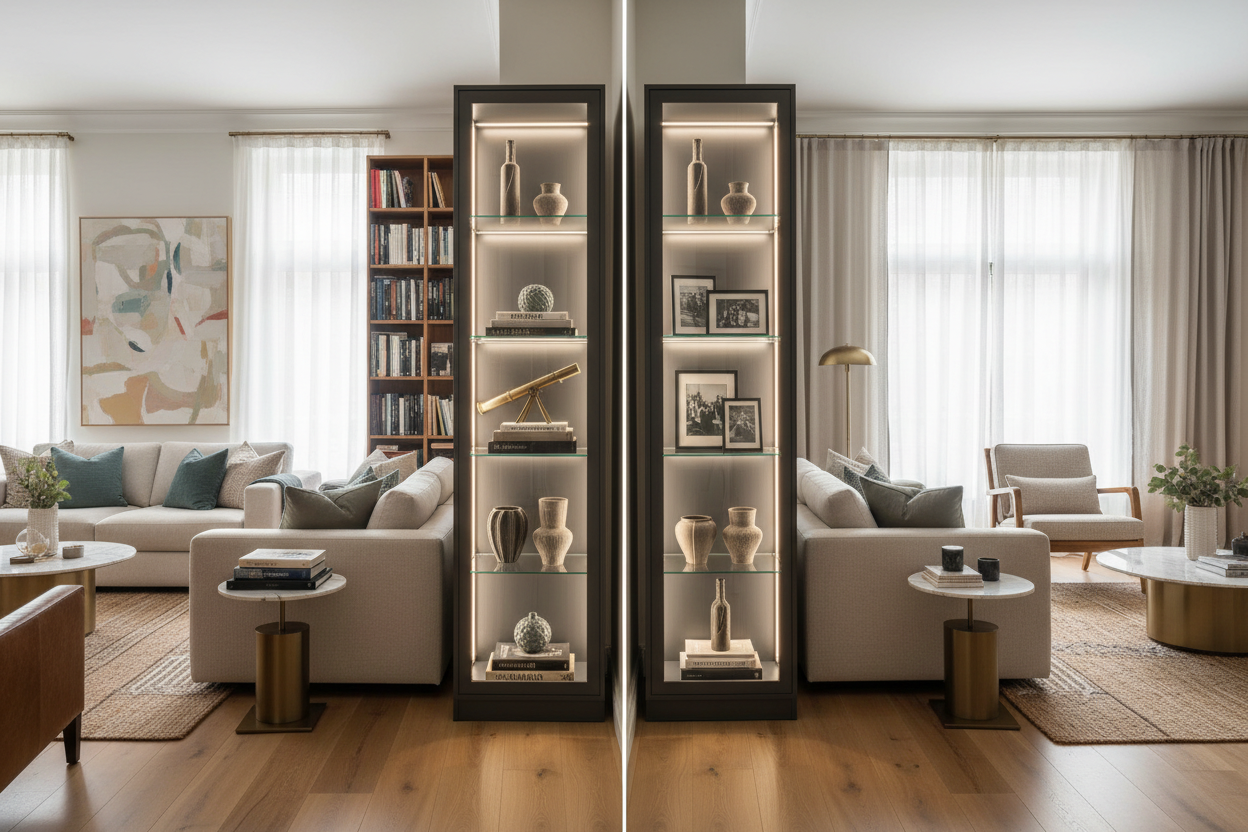 How I Transformed My Living Space With the Right Display Cabinet (And You Can Too)