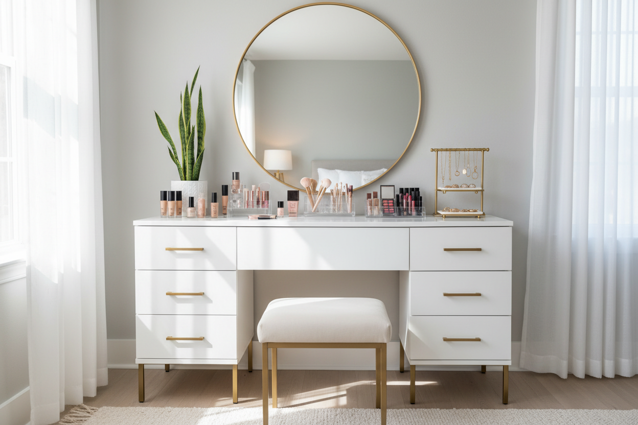 How to Choose the Perfect Makeup Vanity for Your Space
