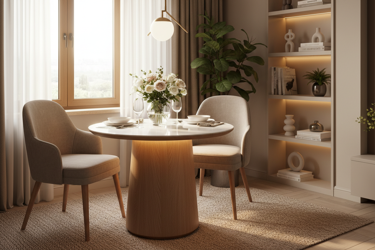 How to Choose the Perfect Small Dining Table Set for Two