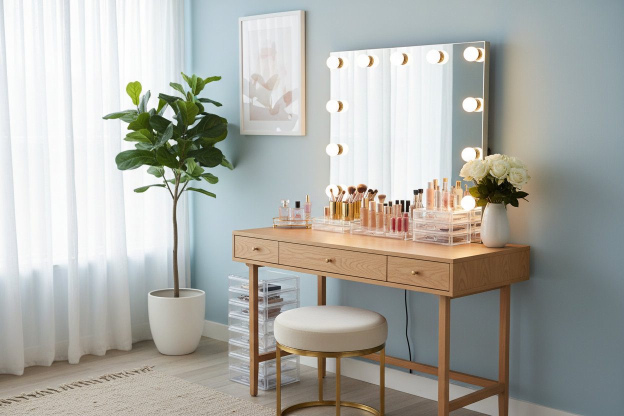 How to Find the Perfect Makeup Vanity Nearby for Your Space
