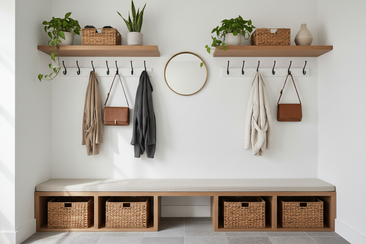 How to Style Entryway Wall Organization Like a Pro