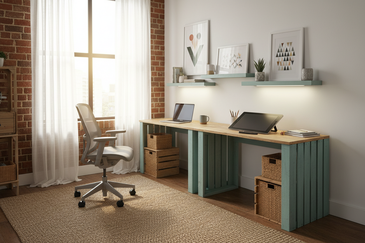Elevate Your Space With This Desk for 20 Dollars Hack