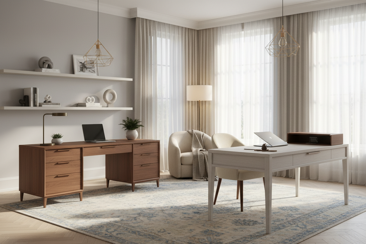Seamlessly Blend Work: Choosing Desks That Look Like Furniture