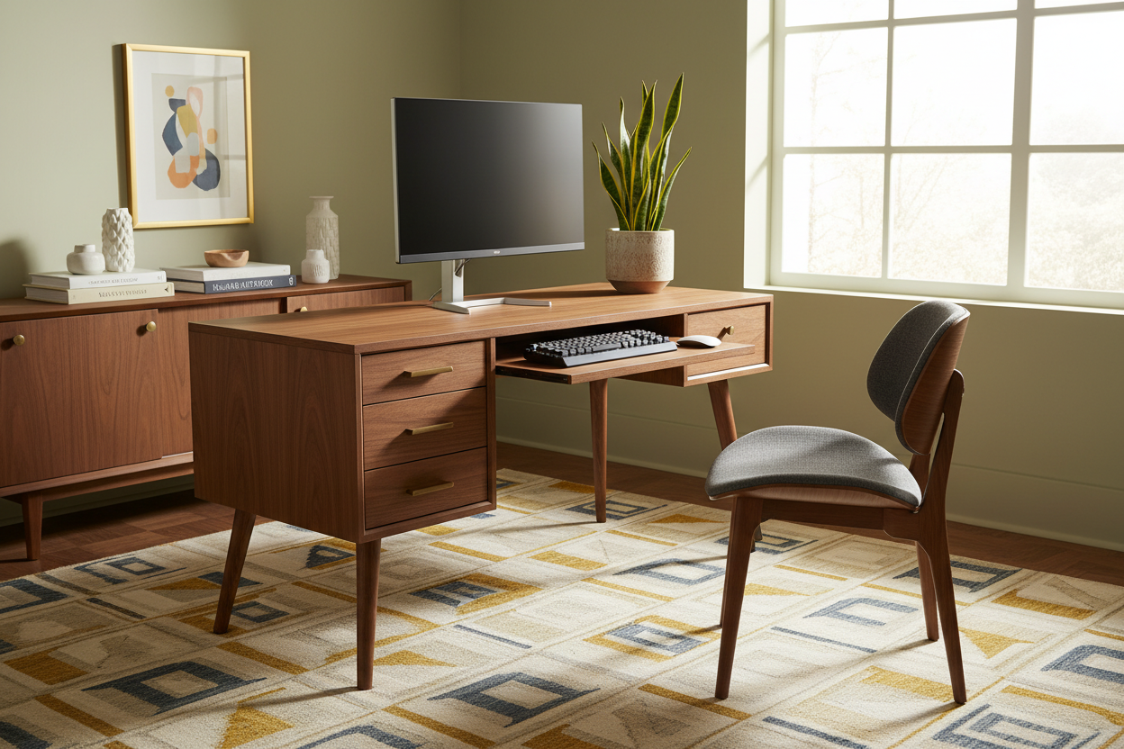 Mid Century Desk with Keyboard Tray: The Ultimate Buying Guide