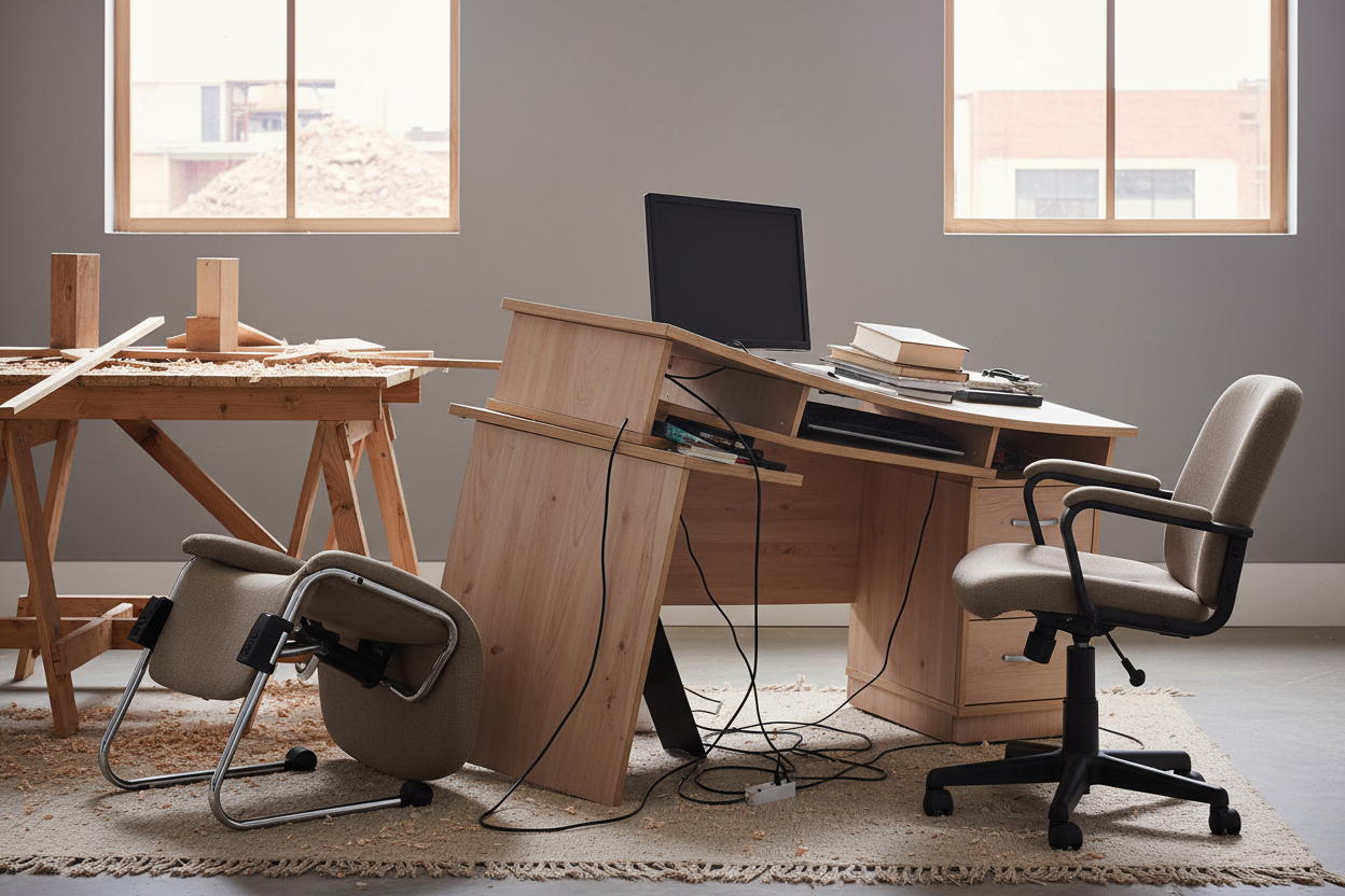 Why Poor Furniture Work Is Ruining Your Home Office Design