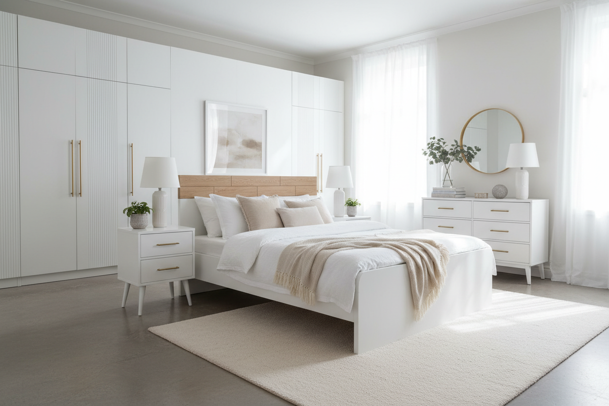 How to Style IKEA Bedroom Sets White for a High-End Look