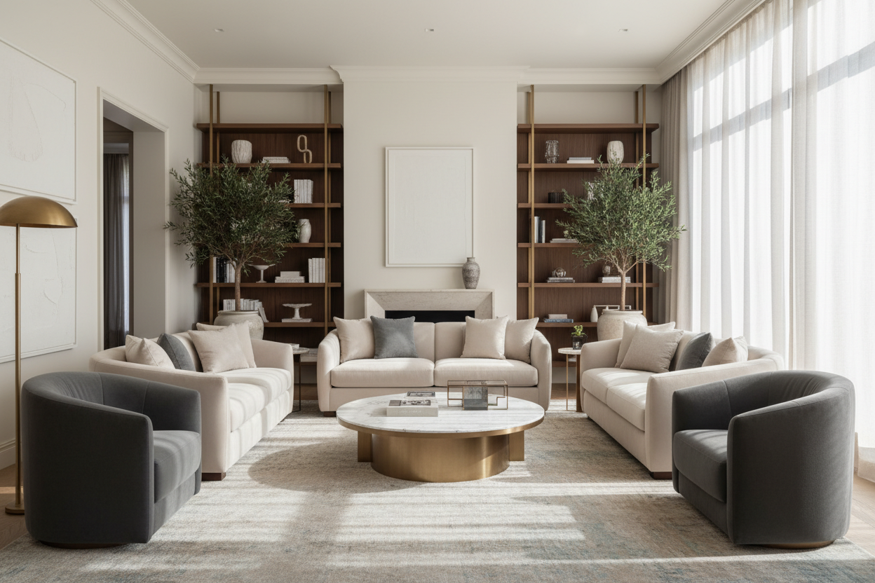Curating the Perfect Elegant Living Room Set: A Designer’s Guide
