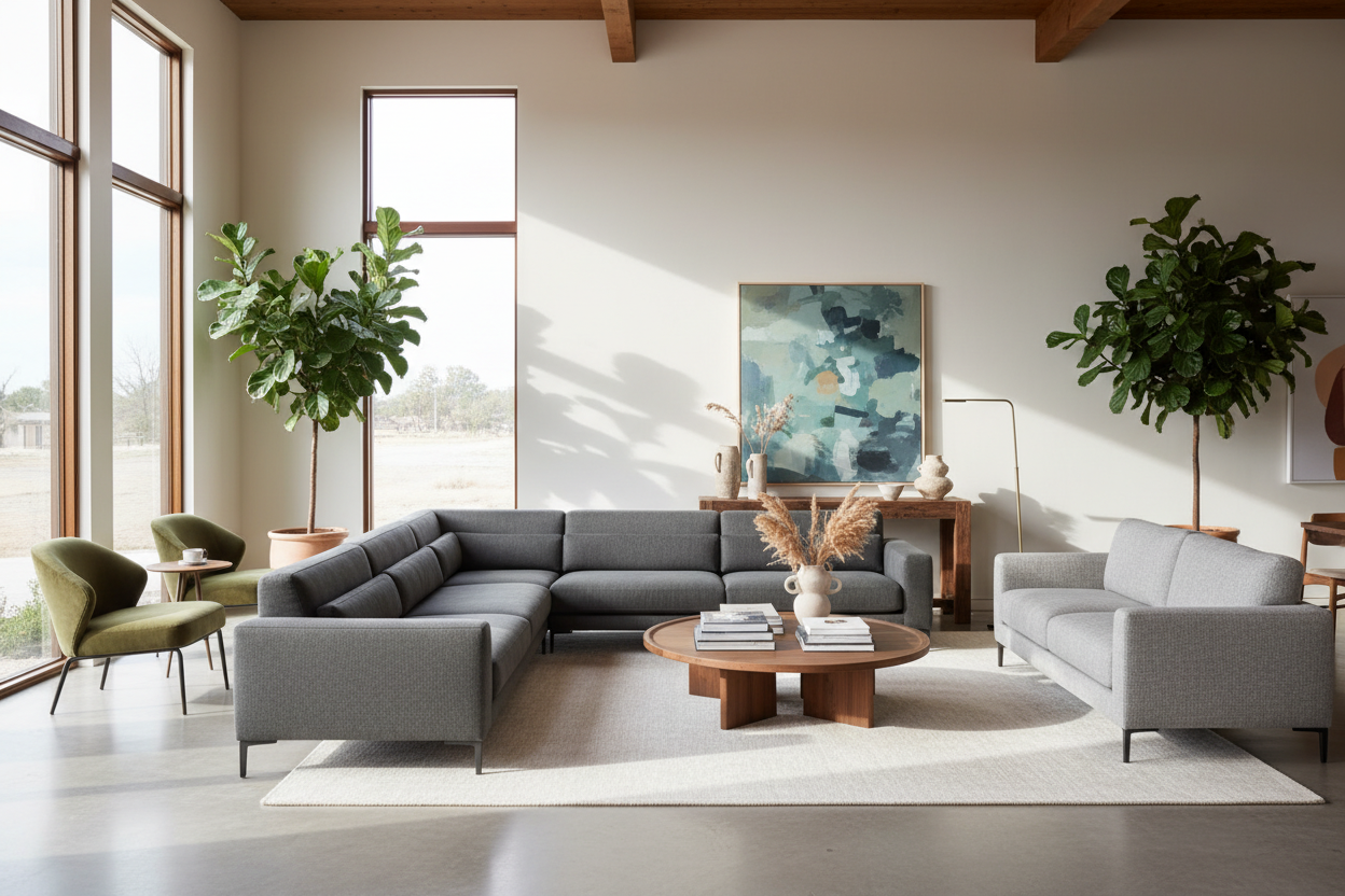 Don't Buy a Sectional and Loveseat Set Without This Layout Plan