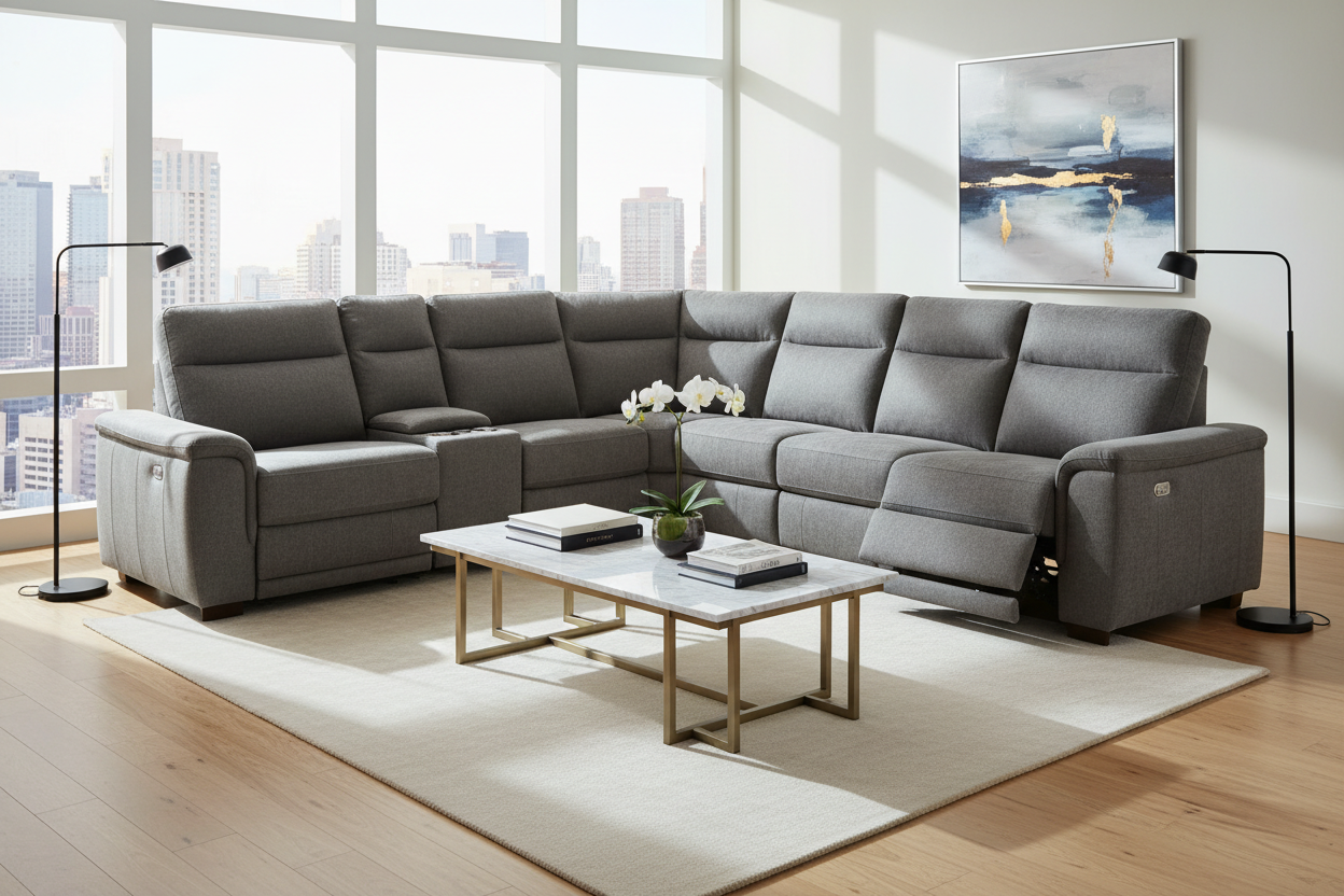 Mastering the 2 Piece Reclining Sectional for a Luxury Look