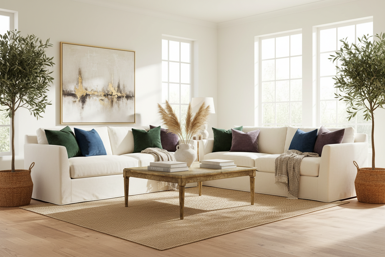 How to Style Cheap Couches for a Luxury Look