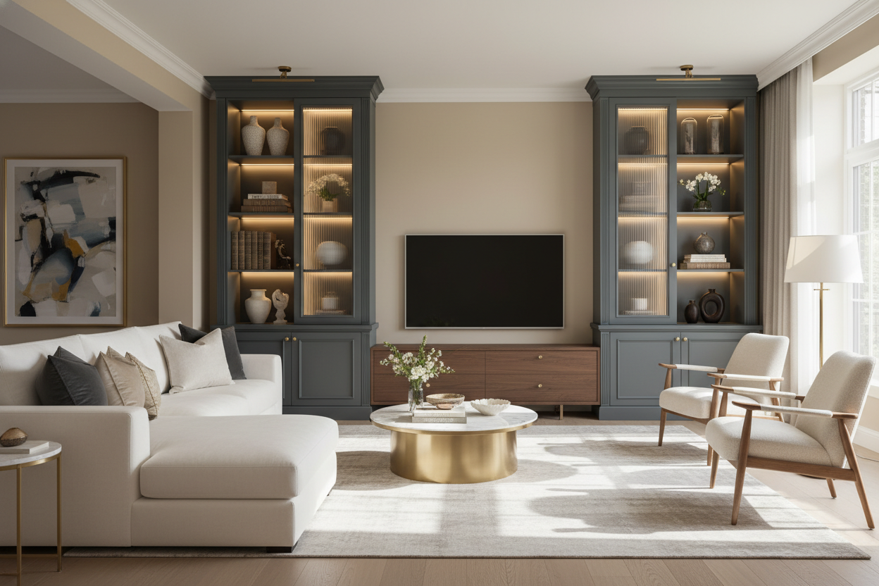 How to Style a Cabinet for Living Room IKEA for a Luxury Look