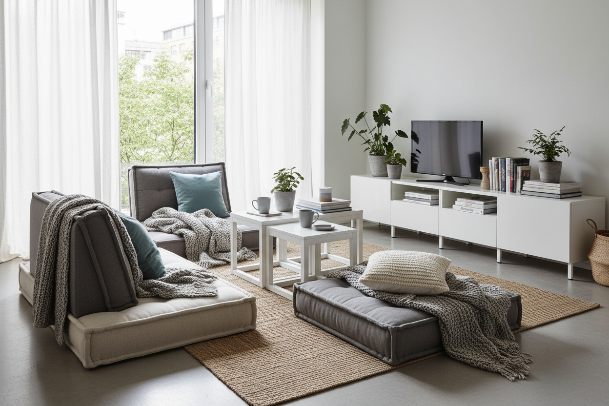 Designing a Cozy Lounge: The Ultimate IKEA Floor Seating Guide