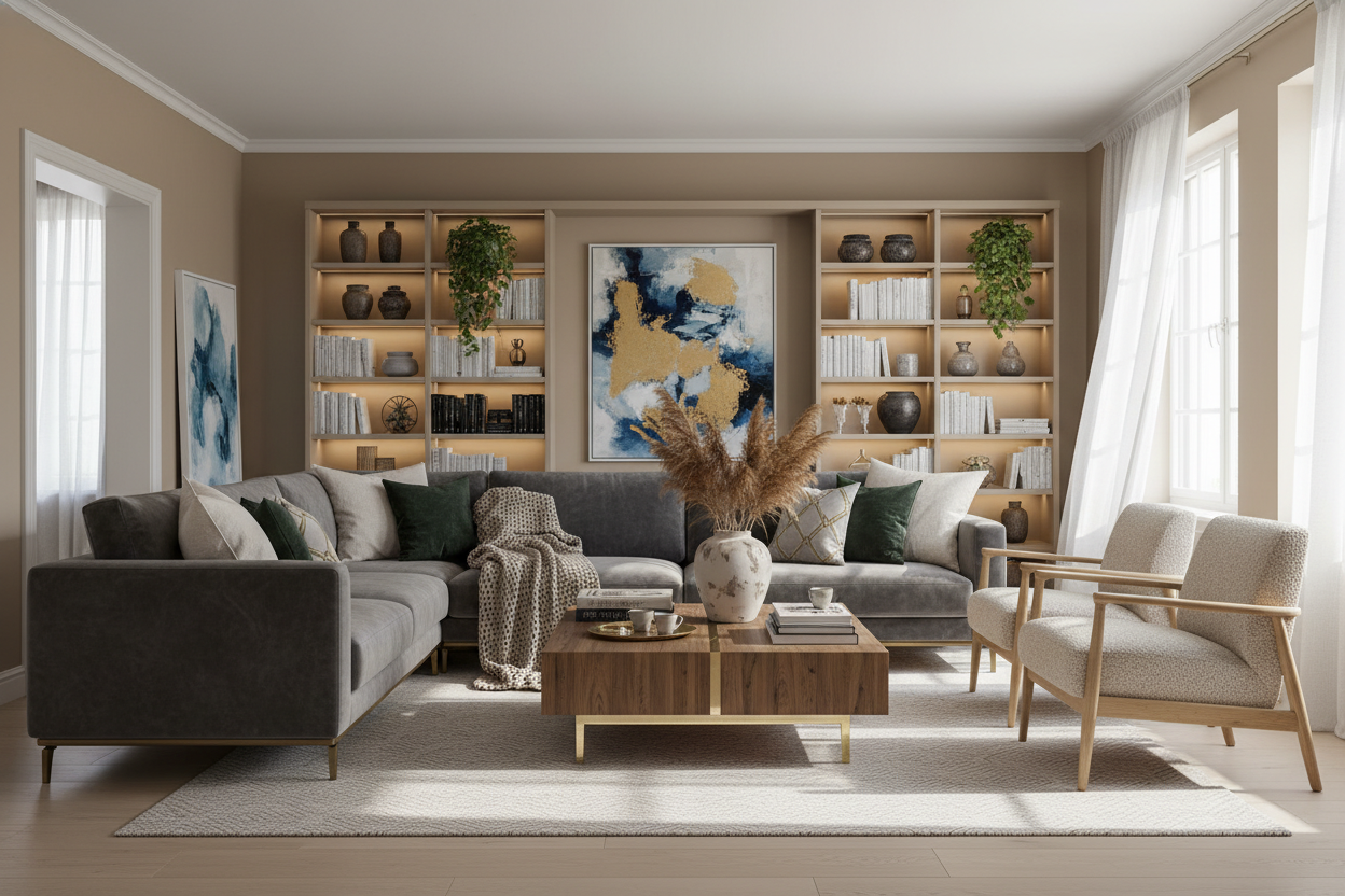 How to Style IKEA Couches for a High-End Look