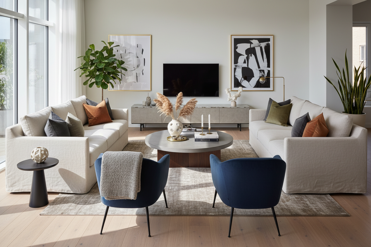 Styling Ikea Couches and Chairs for a High-End Look