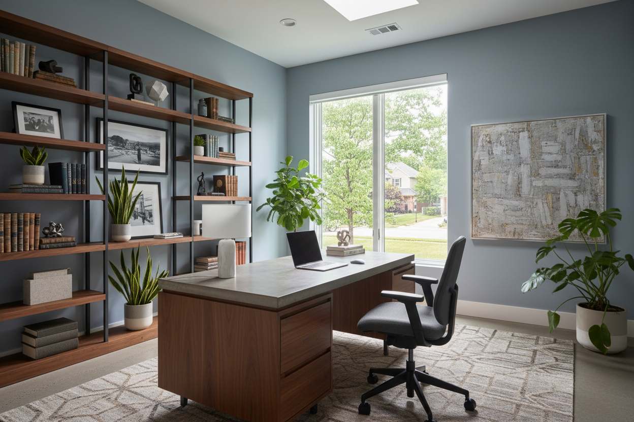 How to Design a Home Office in USA for Professional Impact