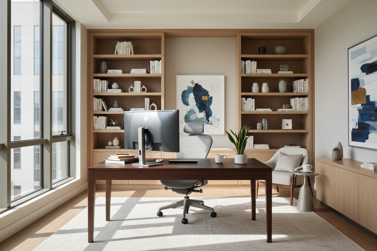 How to Set Home Office Spaces for Focus and Elegance