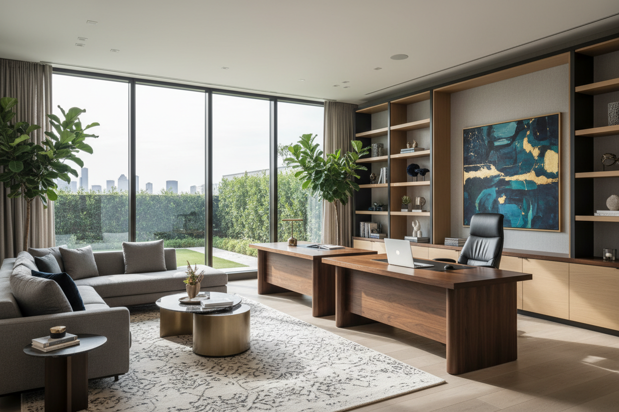 Curating a Home Office Houston: The Designer’s Standard