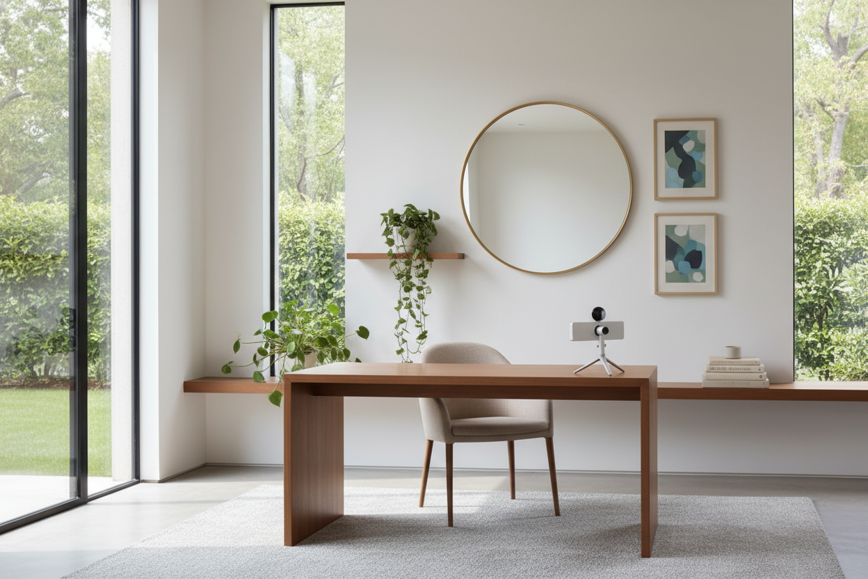 The Common Home Office Logo Mistake Ruining Your Video Calls