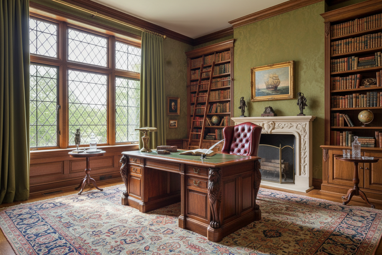 Crafting a Timeless Old World Home Office: The Expert Guide