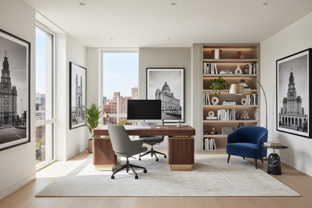 Home Office L3 9PP: Designing a Professional Liverpool Aesthetic