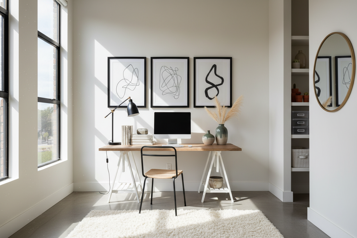 How to Style Budget Home Office Ideas for a High-End Look