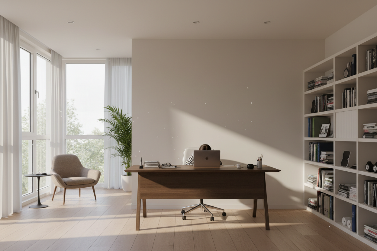 The Common Home Office Layout Mistake Killing Your Focus