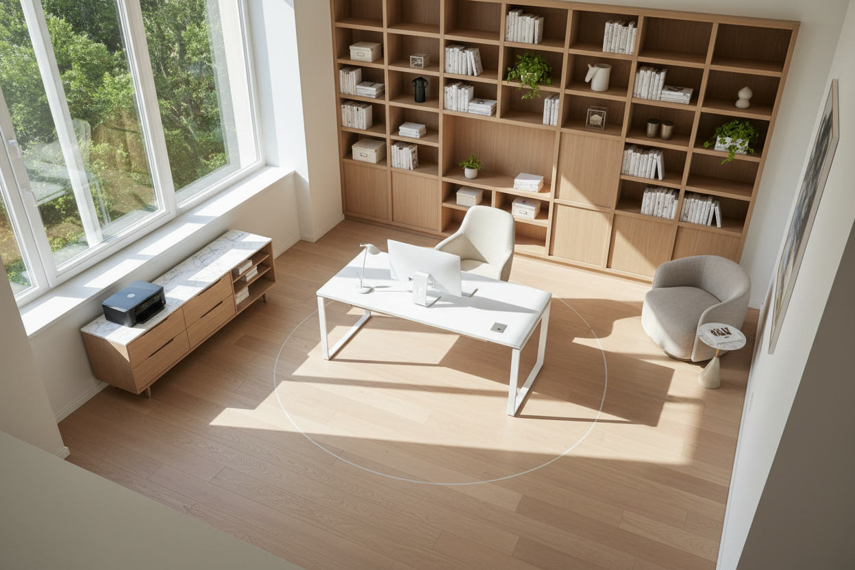 Designing a Floor Plan Home Office That Flows Perfectly