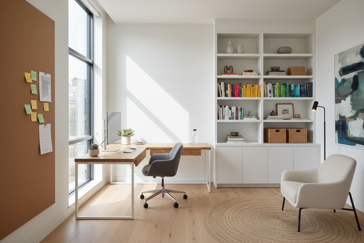How to Design an Efficient Home Office Layout That Boosts Flow