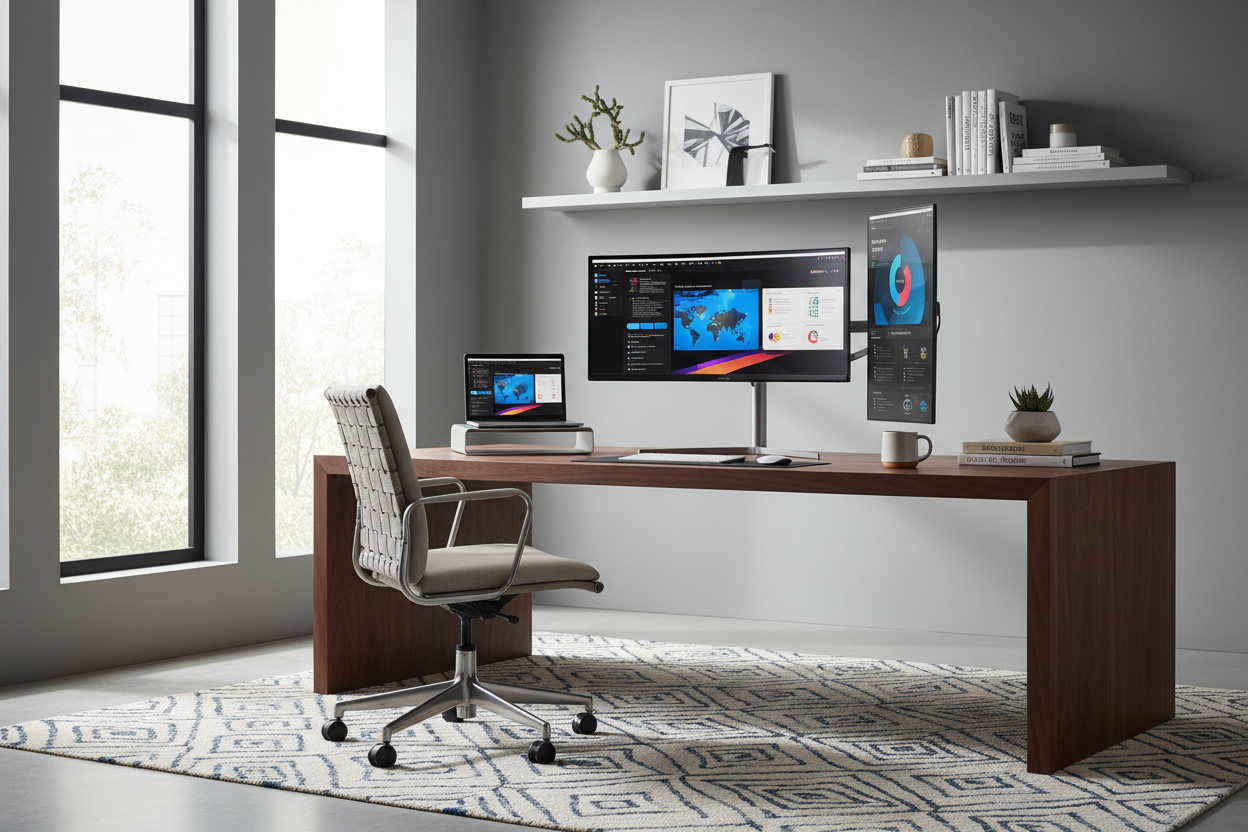 The Best Office Monitor: A Designer’s Guide to Function & Style