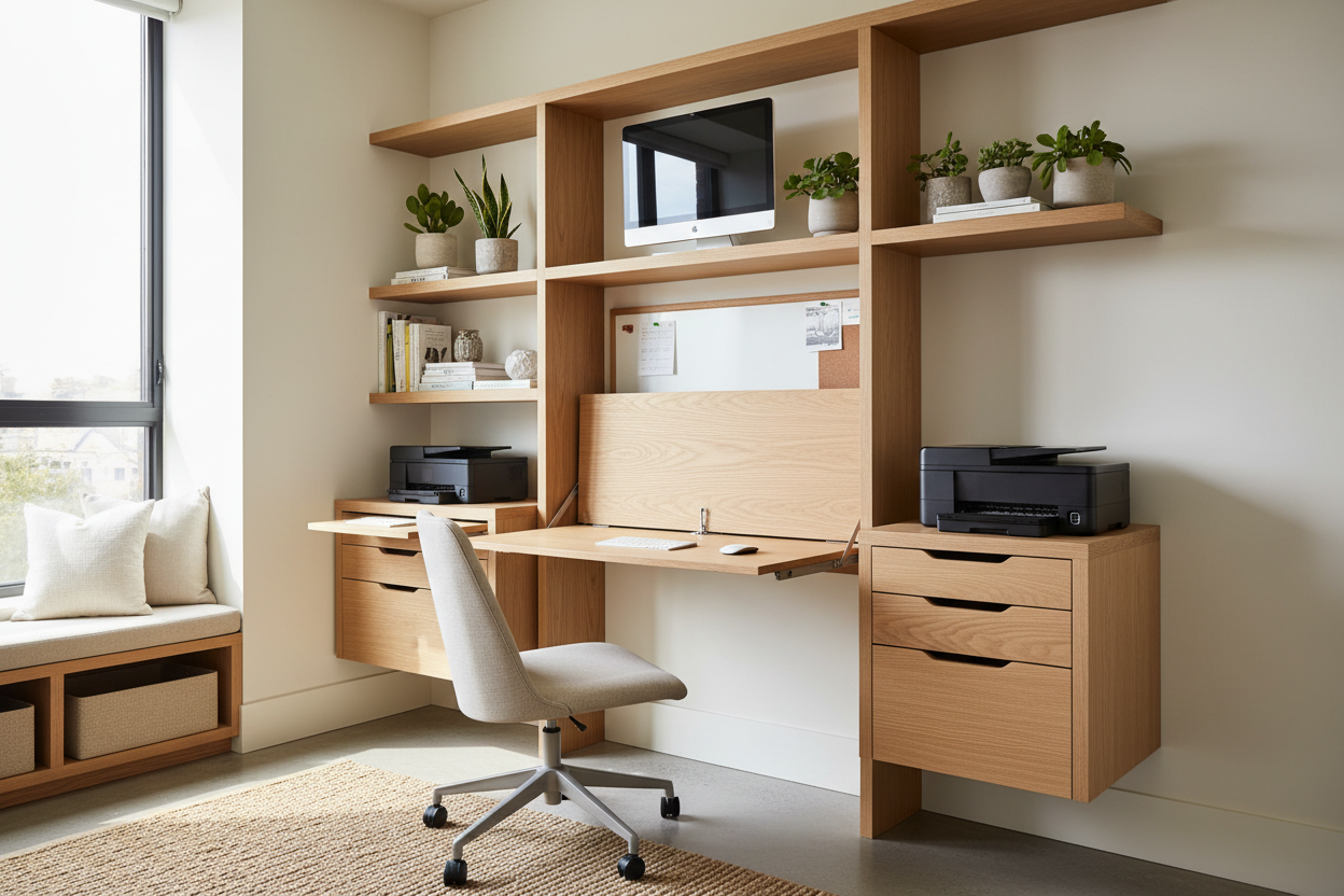 Mastering Small Offices at Home: The Space-Saving Design Guide