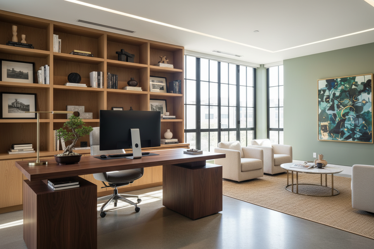 Elevate Your Workflow With These Private Office Decorating Ideas
